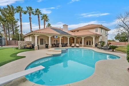 Lux 5Br Vegas Home W Pool, Spa, Games, Near Strip Las Vegas Exteriér fotografie